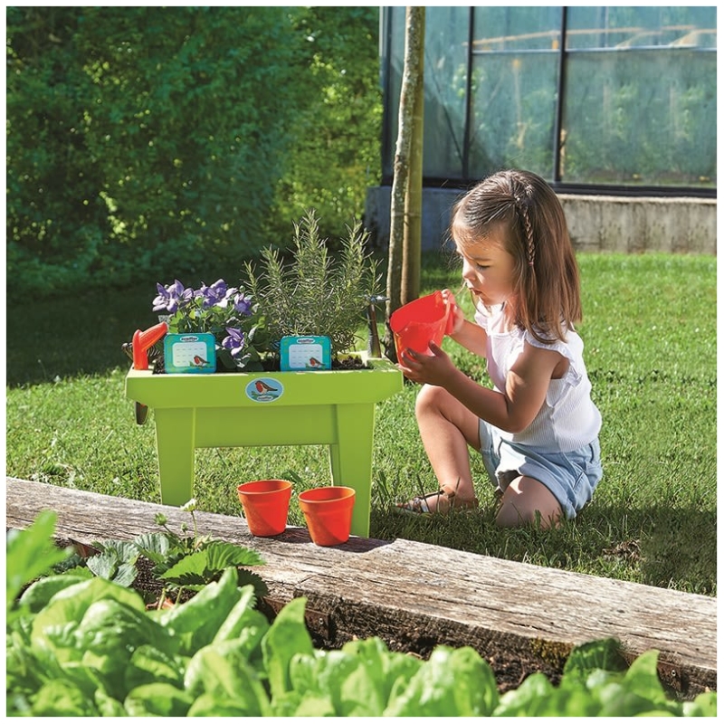Juego mesa de jardinería