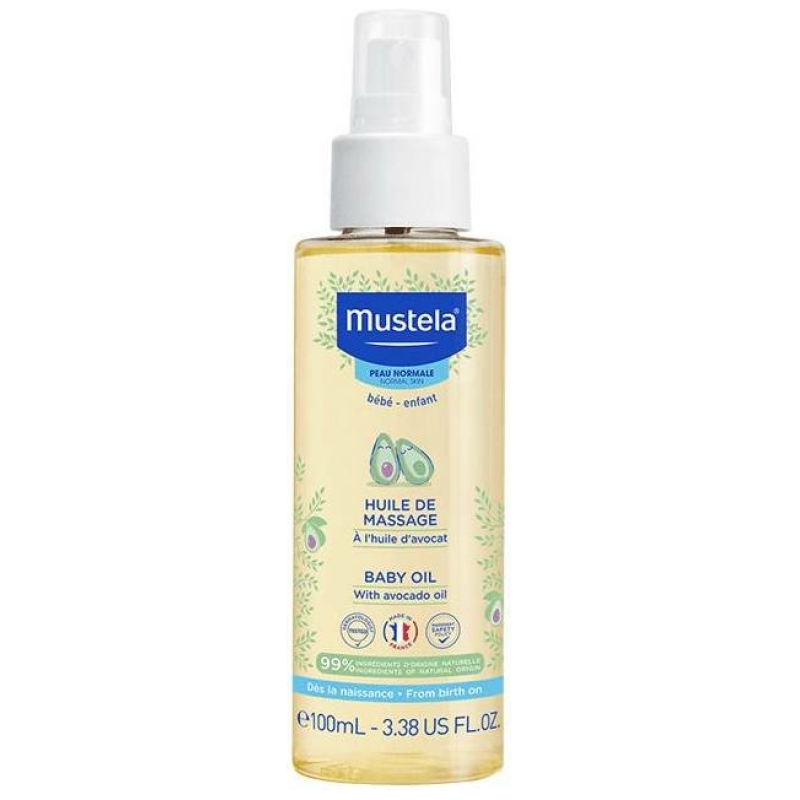 Aceite para masajes 100 ml mustela