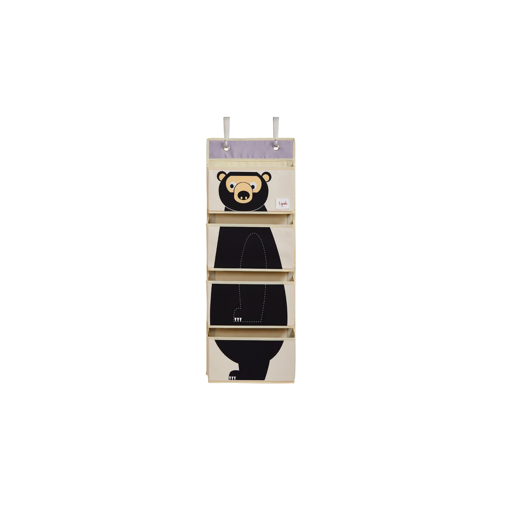 3 Sprouts Bear Hanging Wall Organizer