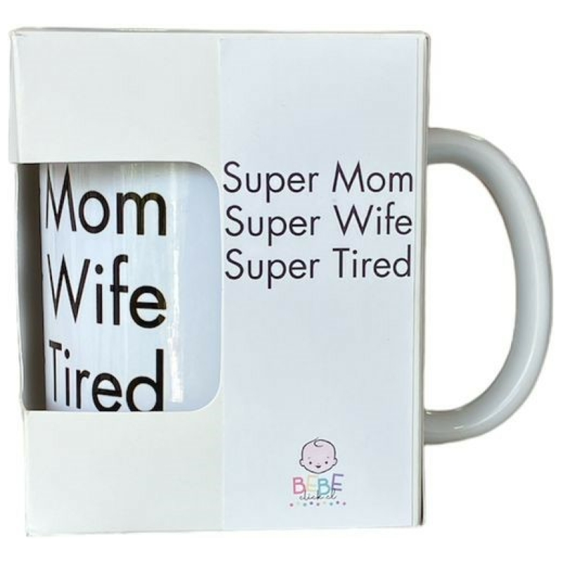 Tazón de cerámica super mom 11 oz.