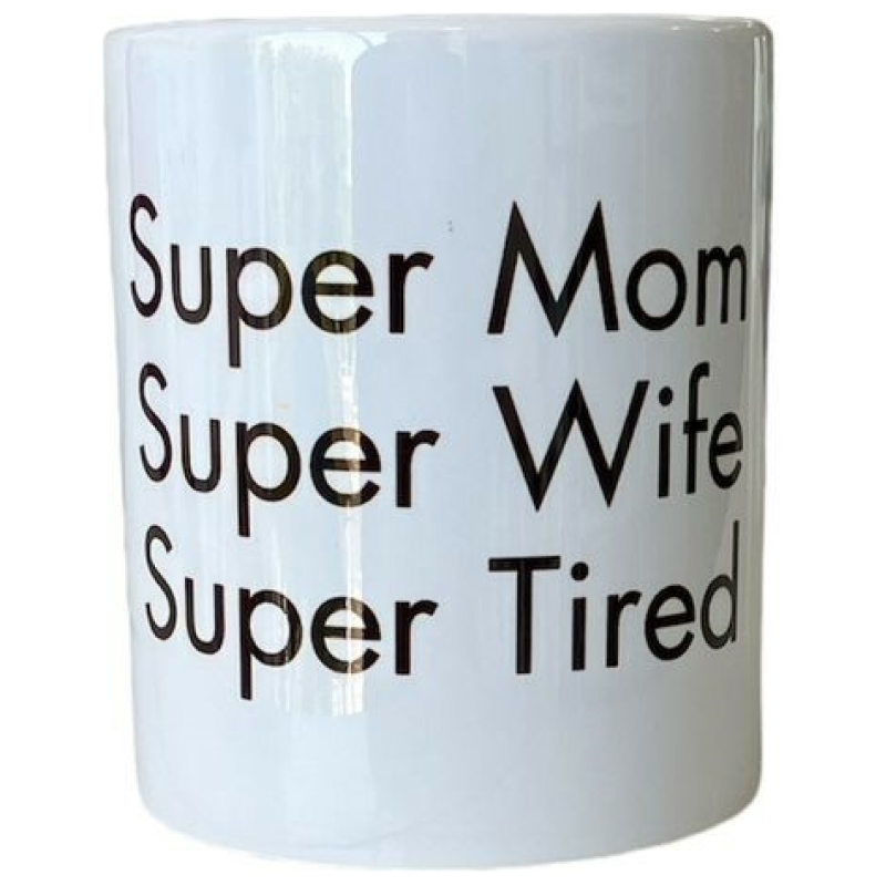 Tazón de cerámica super mom 11 oz.