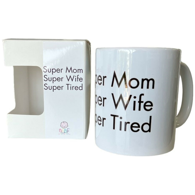 Tazón de cerámica super mom 11 oz.