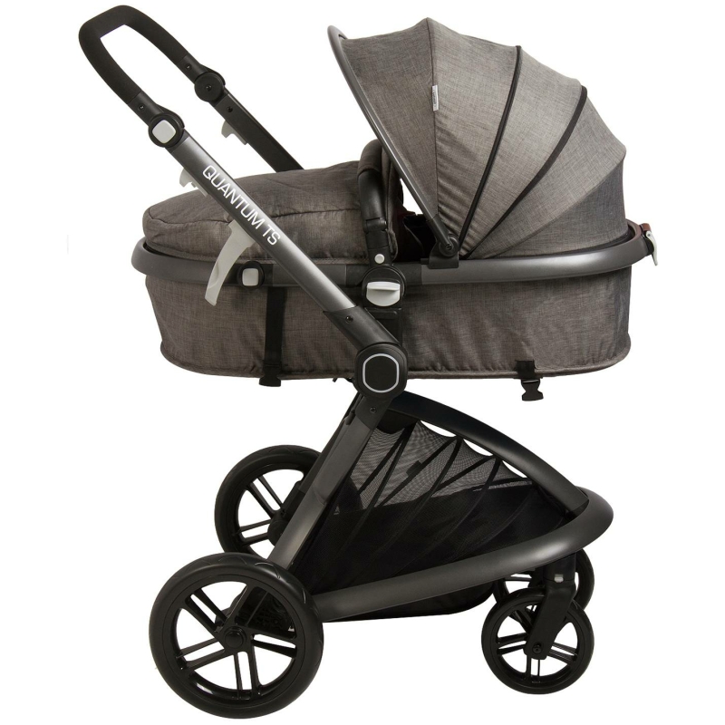 Coche travel system quantum gris