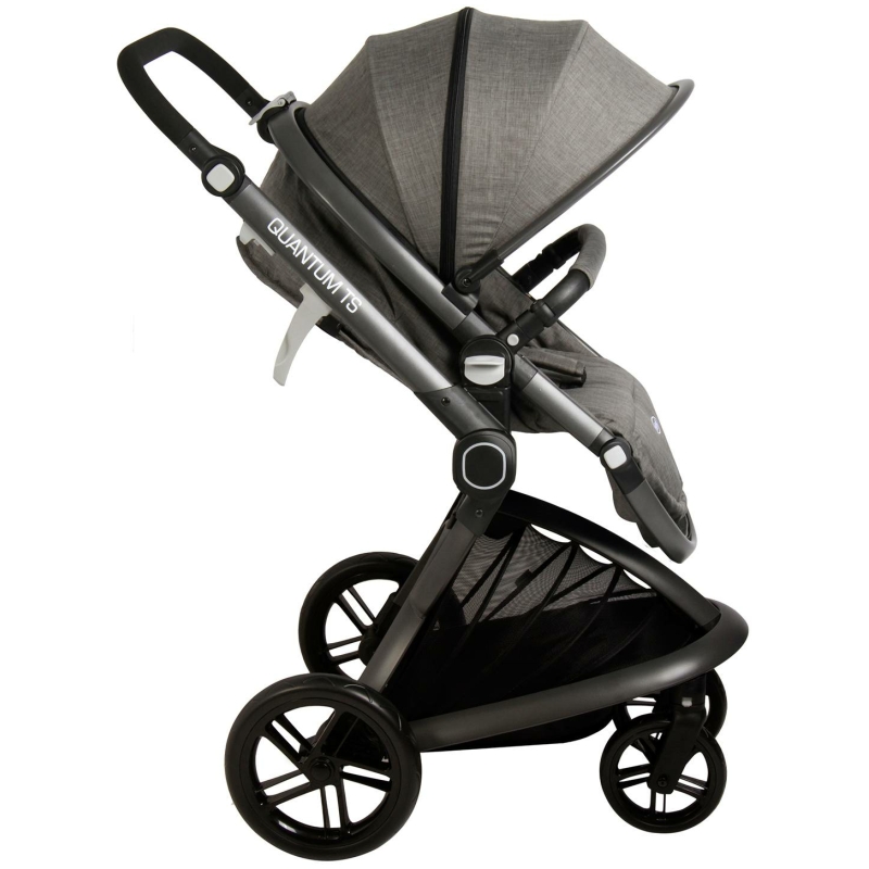 Coche travel system quantum gris