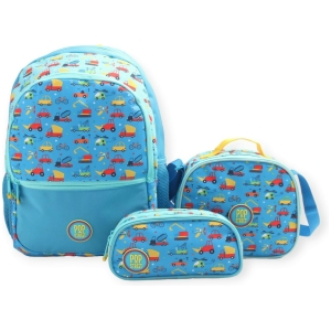 Set mochila escolar pop street rosa