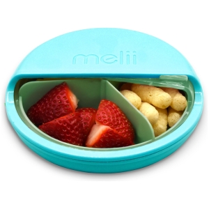 Contenedor de snack spin melii - aqua