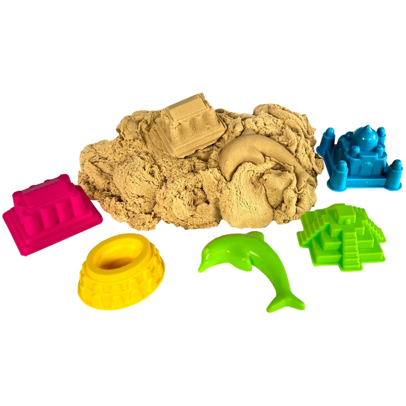 Arena mágica cotton sand 1 kg. café