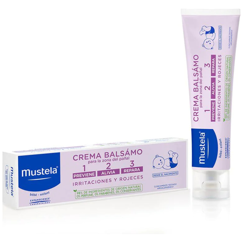 Crema pañal mustela 100 ml