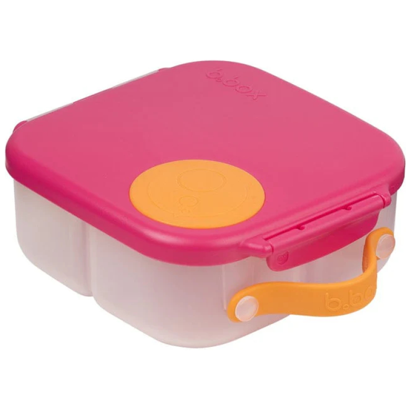 Mini lonchera con divisiones antiderrame b. box - fucsia
