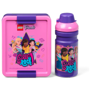 Set contenedores para almuerzo lego friends