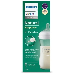 Mamadera vidrio natural 240ml avent