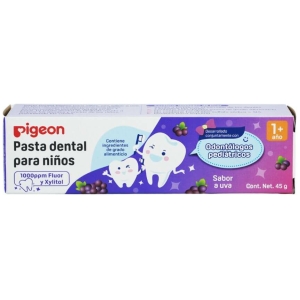 Pasta dental para niños sabor uva 45 grs.