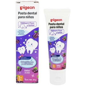 Pasta dental para niños sabor uva 45 grs.