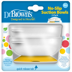 Pack 2 bowls antideslizantes dr. browns