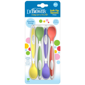 Pack de 4 cucharas blandas dr. brown's