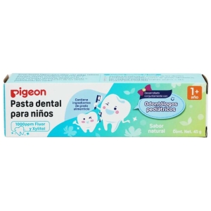 Pasta dental para niños sabor natural pigeon