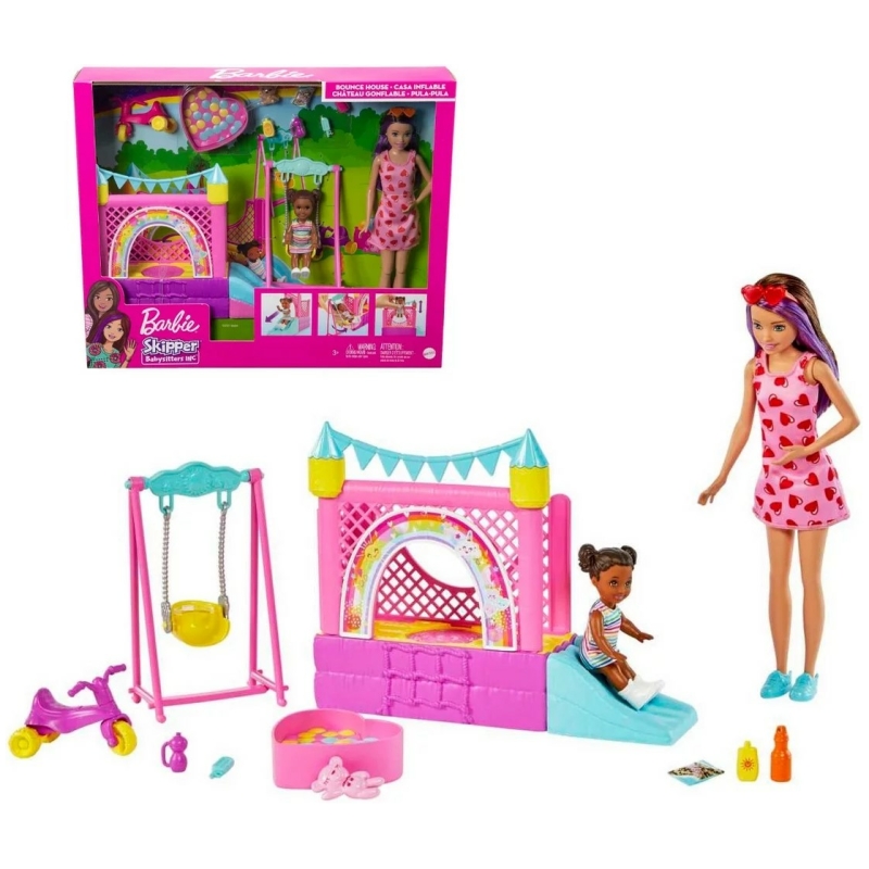 Barbie skipper babysitter parque de juegos