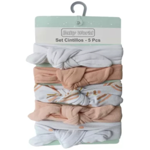 Set cintillos 5 pcs para bebés