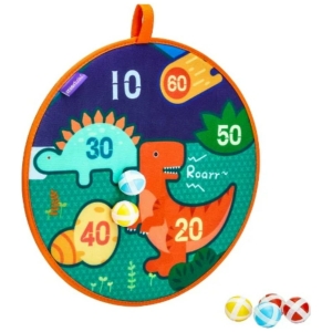 Juego de dardos dinosaurios