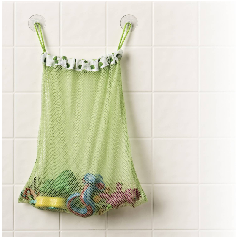 Malla de almacenamiento de juguetes para el baño