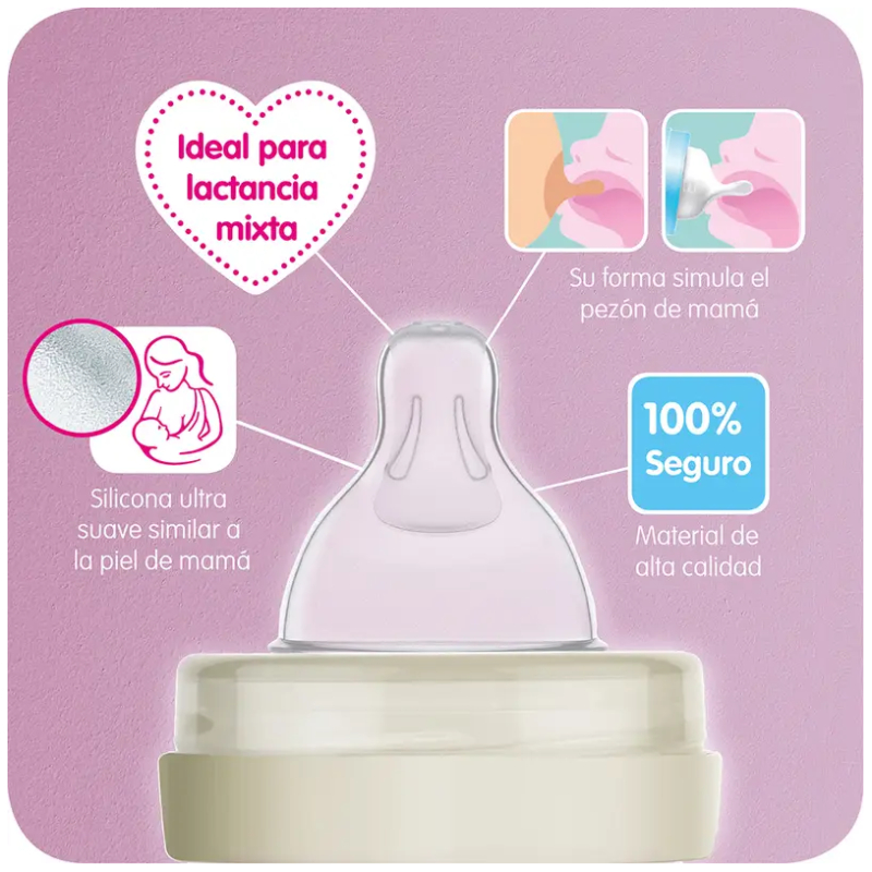 Mamadera easy start anticólico mam 2 m+ 260 ml