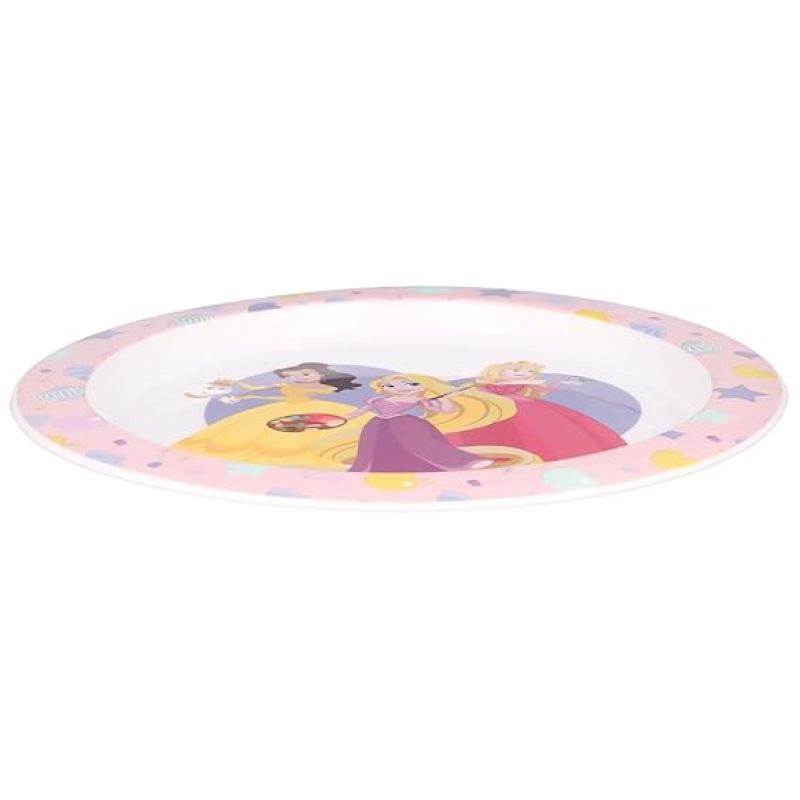 Plato apto para microondas princesas