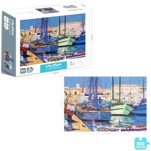 Puzzle 500 piezas - life afloat