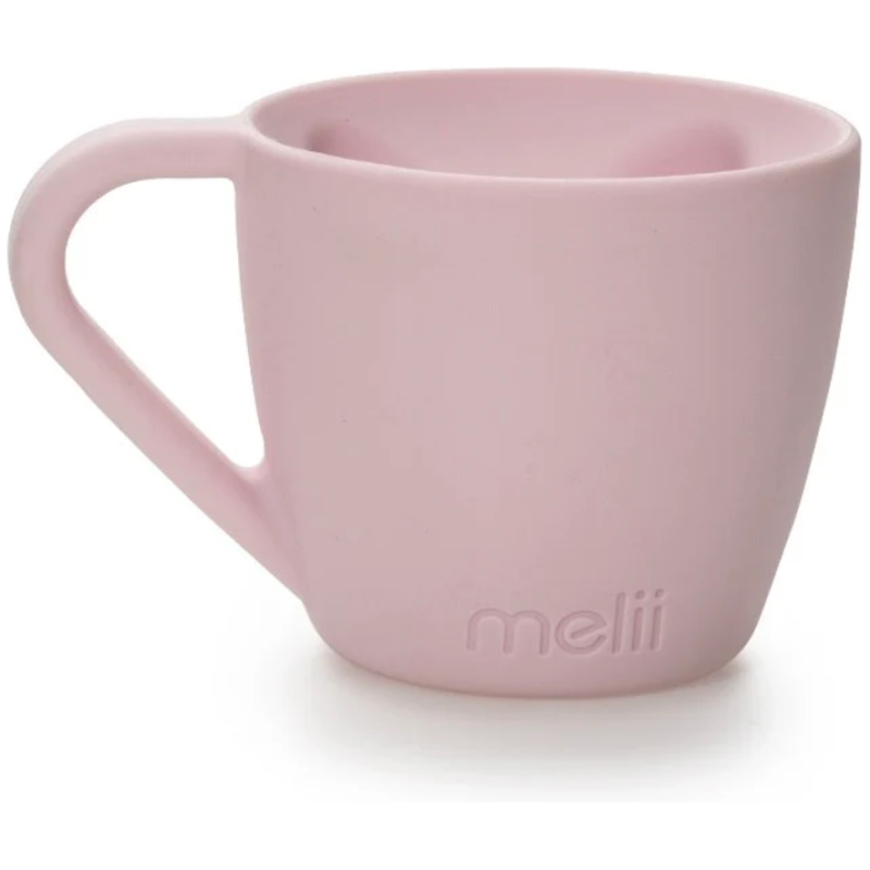 Taza de silicona oso melii rosado 200 ml