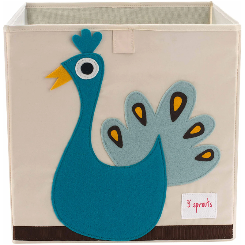 Caja organizadora pavo azul 3 sprouts