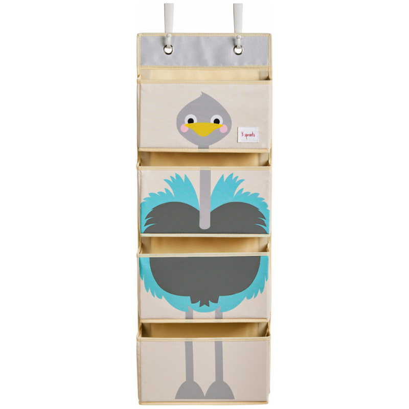 Organizador de pared avestruz 3 sprouts