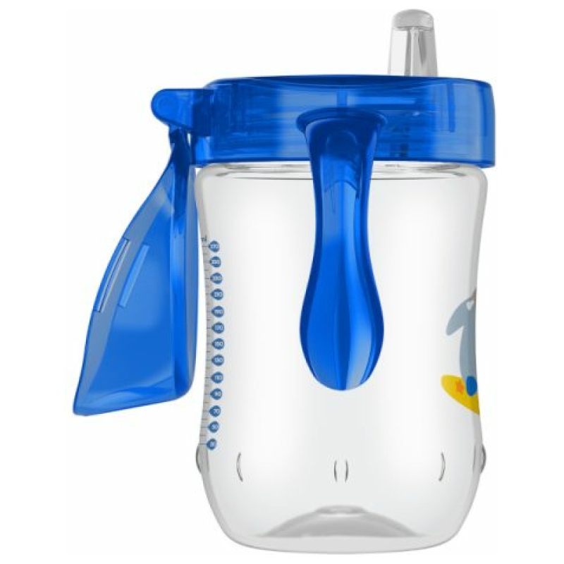 Vaso antiderrame boquilla blanda 270 ml dr. browns