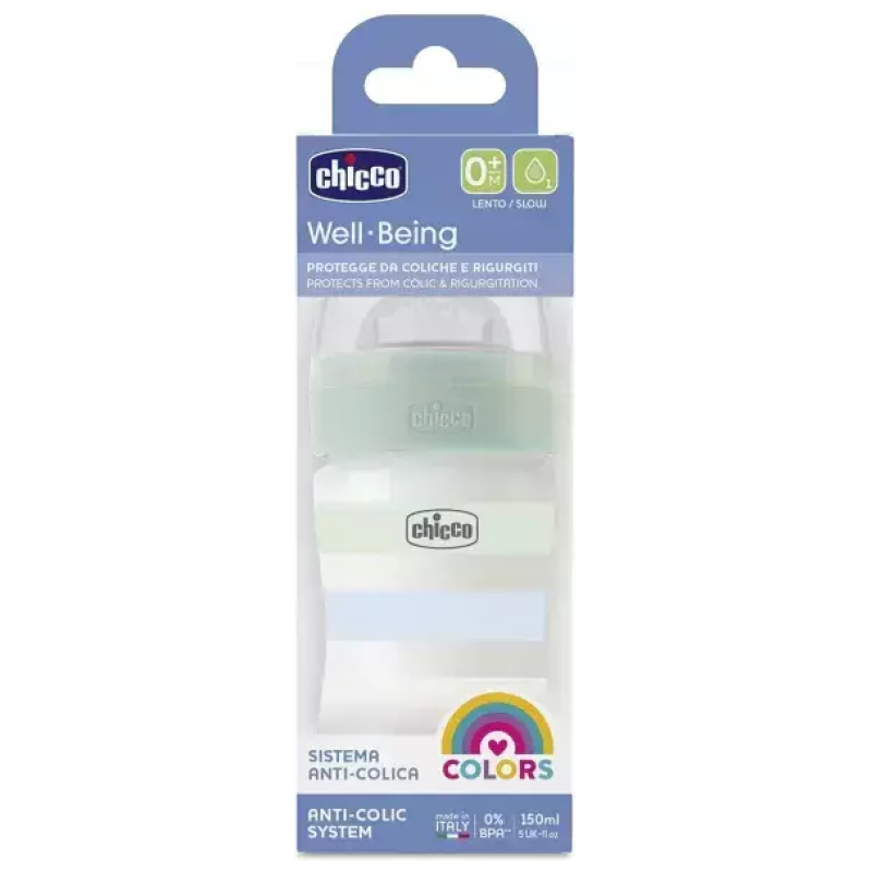 Mamadera well being 150 ml 0 m+ chicco