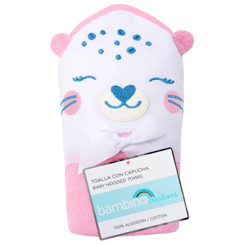 Toalla capucha bambino chita