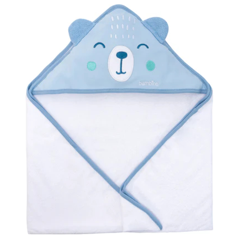 Toalla capucha bambino oso
