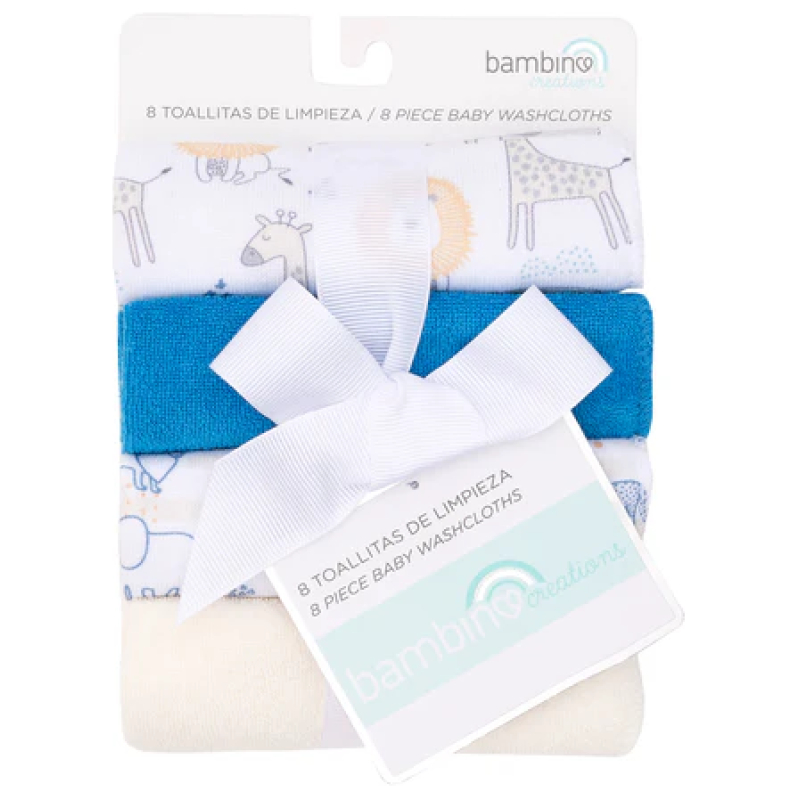 Toallitas de limpieza para bebés bambino beige animales