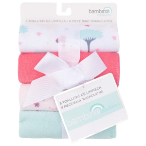 Toallitas de limpieza para bebés bambino fucsia animales