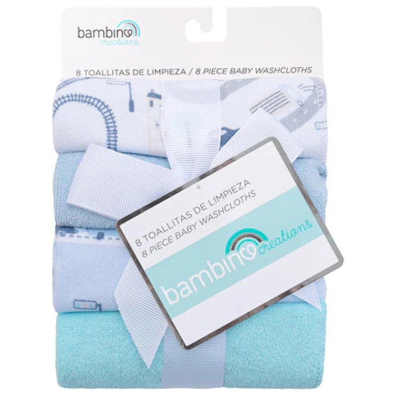 Toallitas de limpieza para bebés bambino transportes