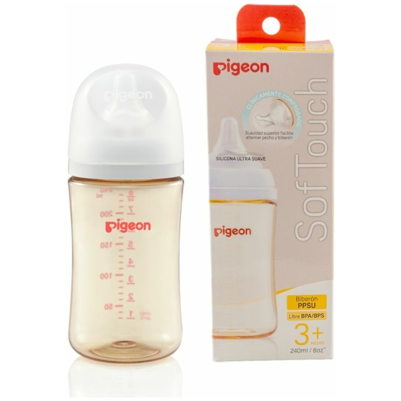 Mamadera softouch pigeon ppsu 240 ml