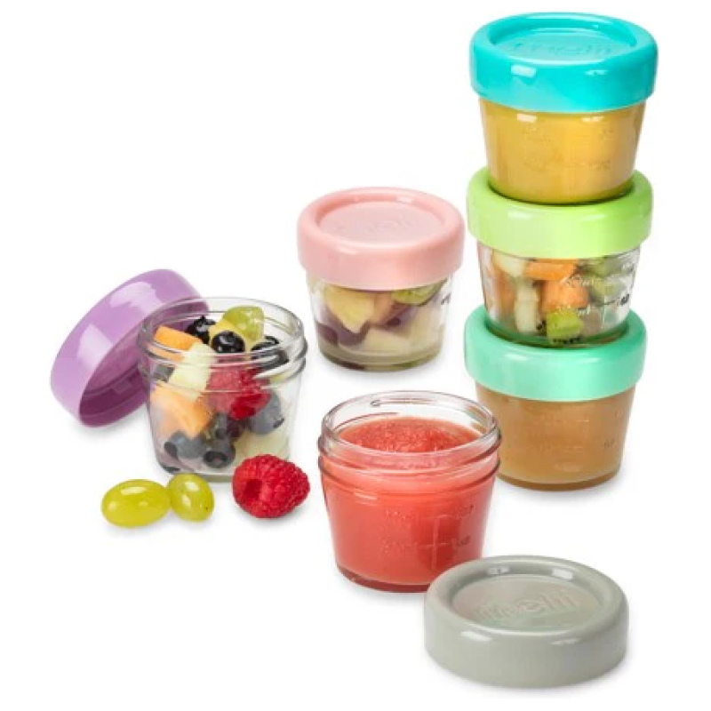 Contenedores de vidrio 118 ml melii 12 unds.