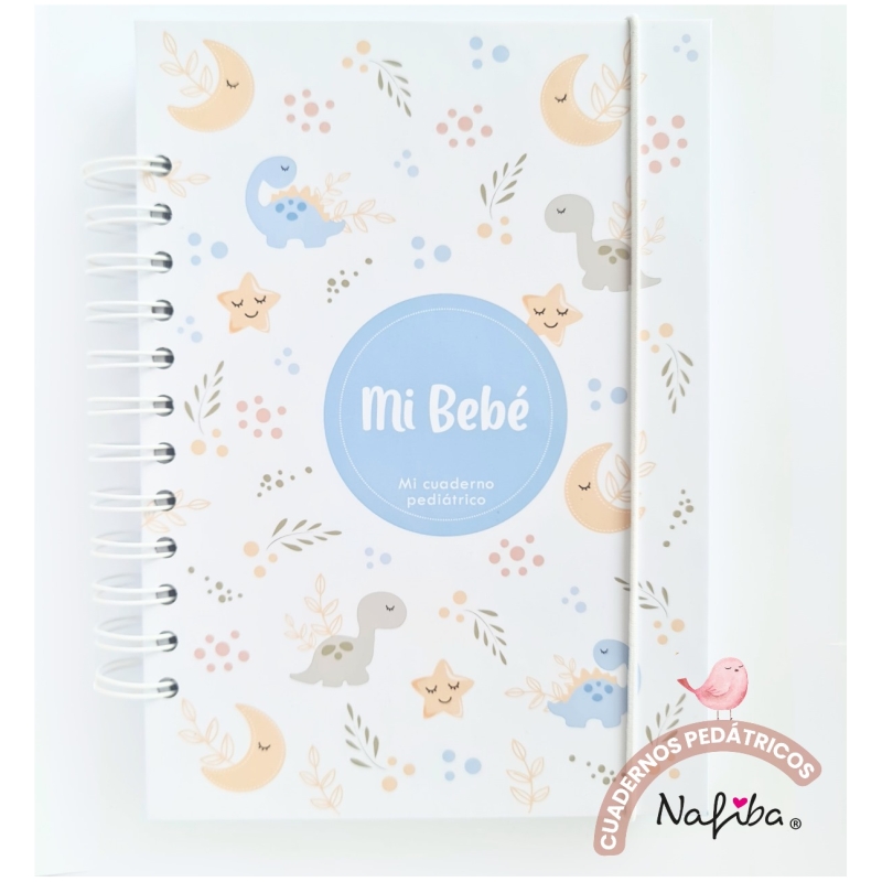 Libreta pediátrica gris avión