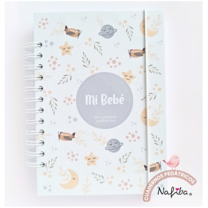 Libreta pediátrica gris avión
