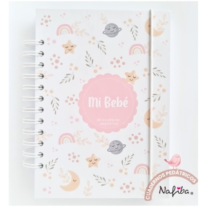 Libreta pediátrica gris avión