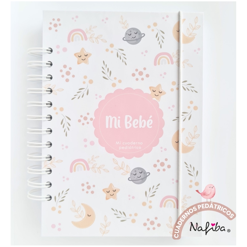 Libreta pediátrica gris avión