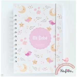 Libreta pediátrica gris avión