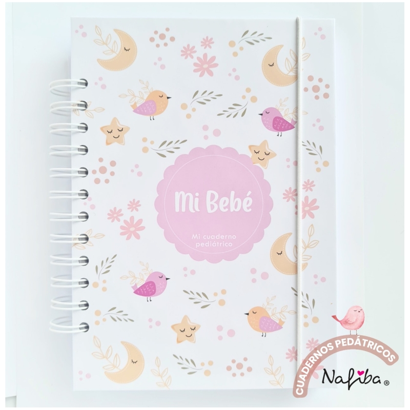 Libreta pediátrica gris avión
