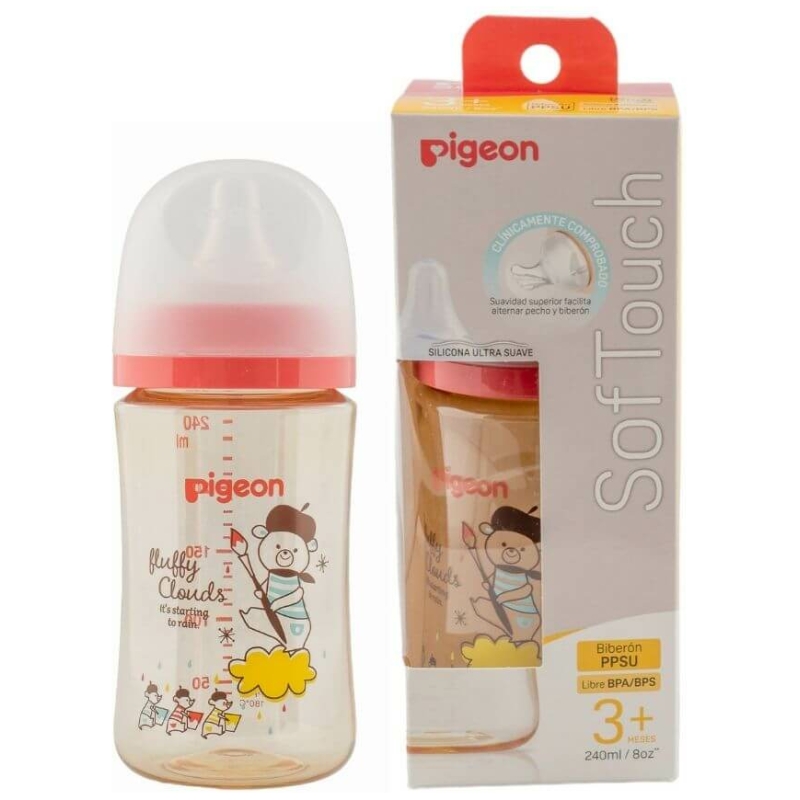 Mamadera softouch pigeon ppsu 240 ml house