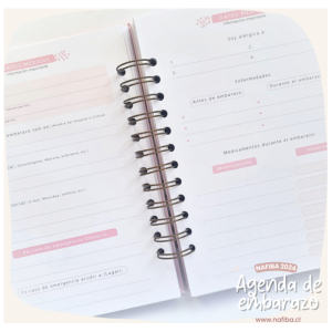 Agenda de embarazo - gestación