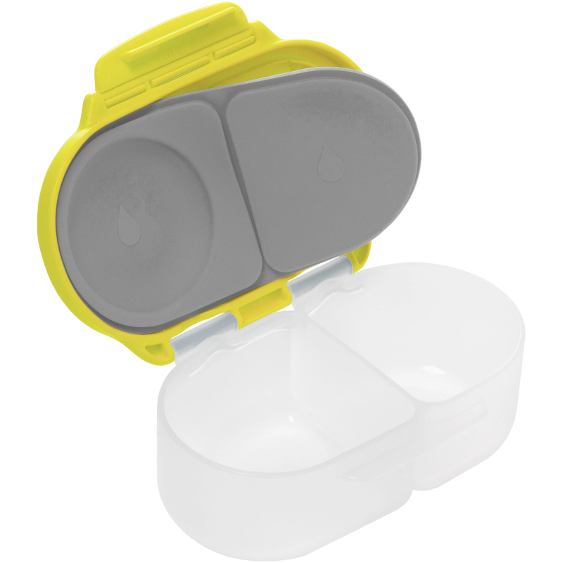 Contenedor snackbox 2 divisiones b.box - lemon