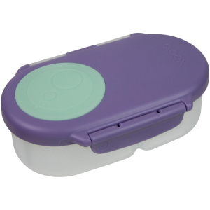 Contenedor snackbox 2 divisiones b.box - lilac