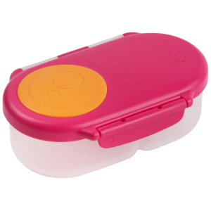 Contenedor snackbox 2 divisiones b.box - strawberry